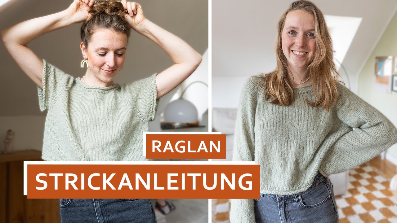 Strickanleitung Schritt für Schritt // Pullover und T-Shirt Variante