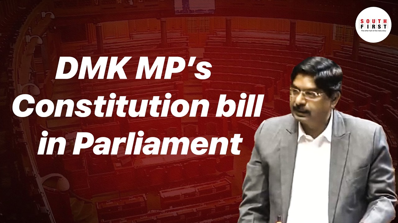 DMK MP P Wilson introduces Constitution amendment bill on judiciary and caste census