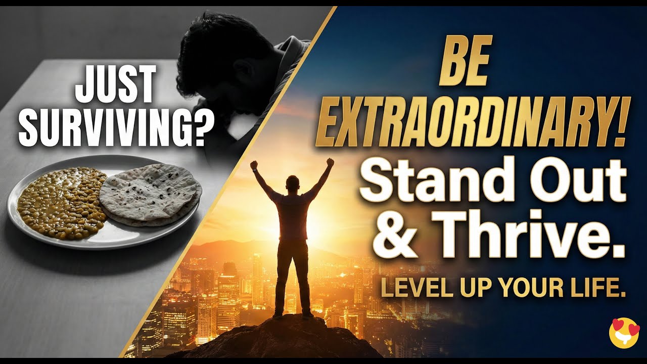 Don't Just Survive Thrive | How to Be Extraordinary |