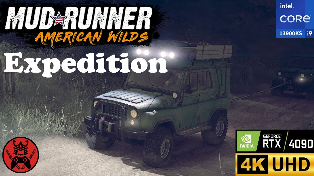🚙🚙 MudRunner - The Expedition (Challenge ★★★) A-3151 | 4K 60FPS PC