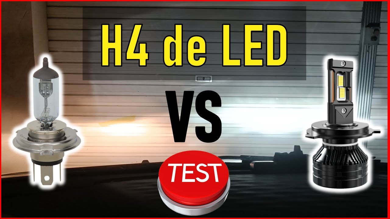 Bombillas de LED H4 - Test y prueba en carretera