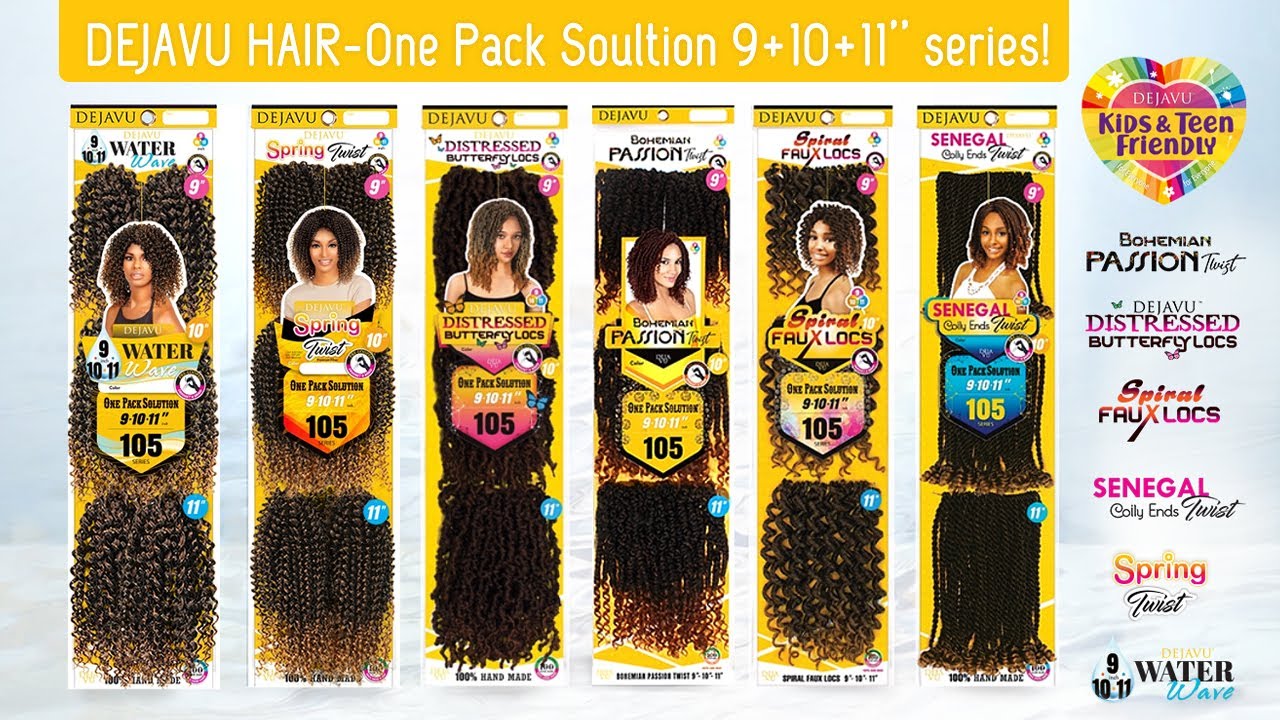 Crochet BRAID ~ 1 Pack Solution 9+10+11