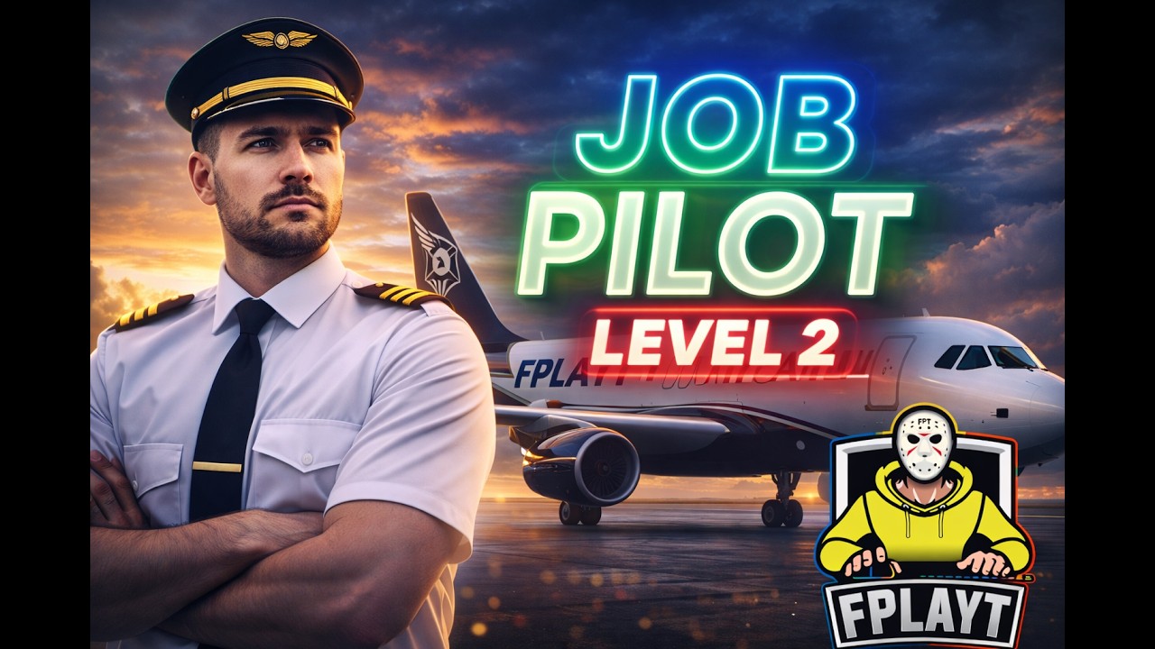 ❗️FPLAYT Tutorial ✅ Job pilot de avion LEVEL 2 🛫 2026📎