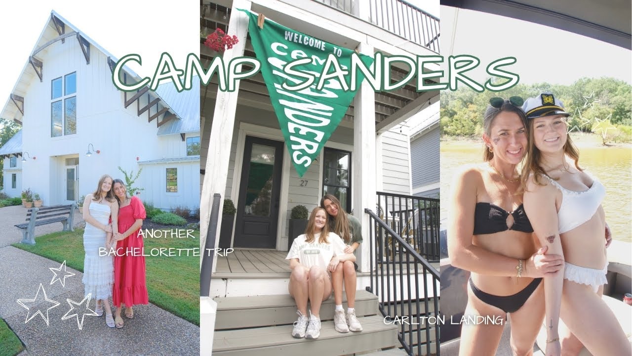 carlton landing bachelorette trip! *girls trip to the cutest little oklahoma town*