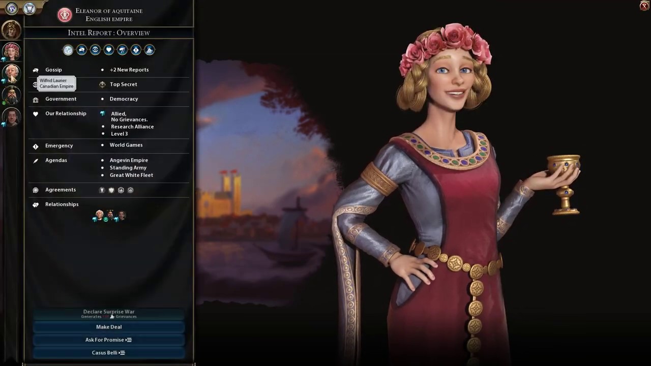 Civ VI - Gathering Storm: First Game Diplomatic Win (Science/Diplomatic Victory, Deity, Scythia)