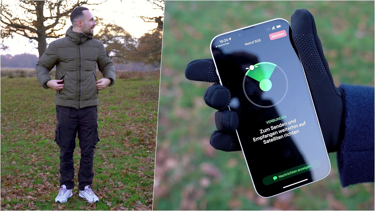 Ich habe Apple's Notruf SOS über Satellit mit dem iPhone getestet (Deutsch) | SwagTab