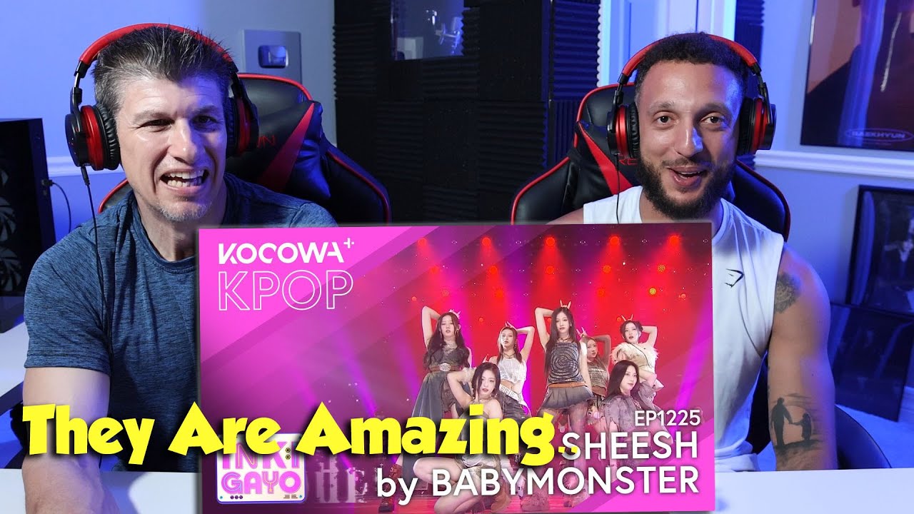 РЕАКЦИЯ НА BABYMONSTER - Sheesh | SBS Inkigayo EP1225 | KOCOWA+