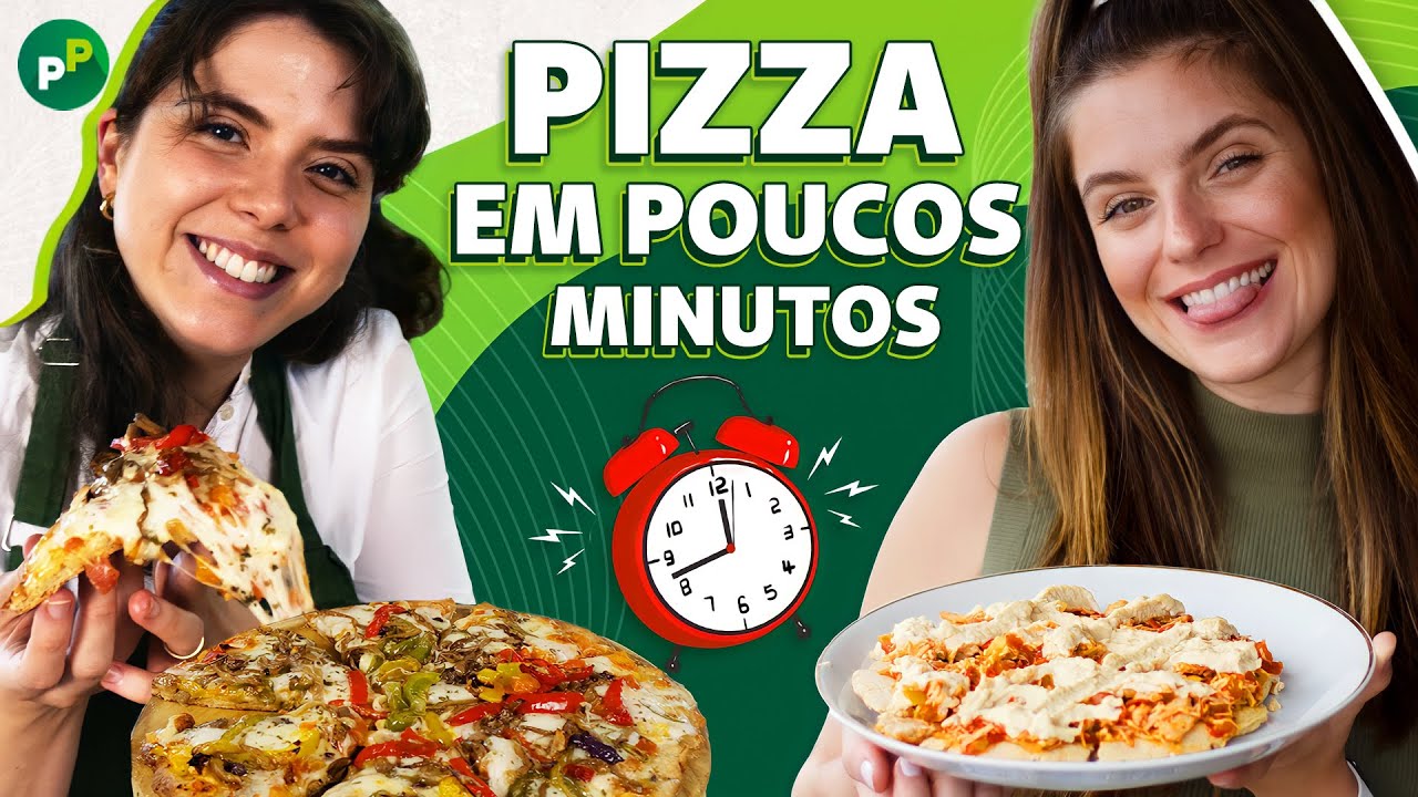 ACABOU EM PIZZA! ENCONTRO DE NUTRIS COM 2 RECEITAS DE PIZZA SAUDÁVEL | Thaisa Leal e Marina Morais