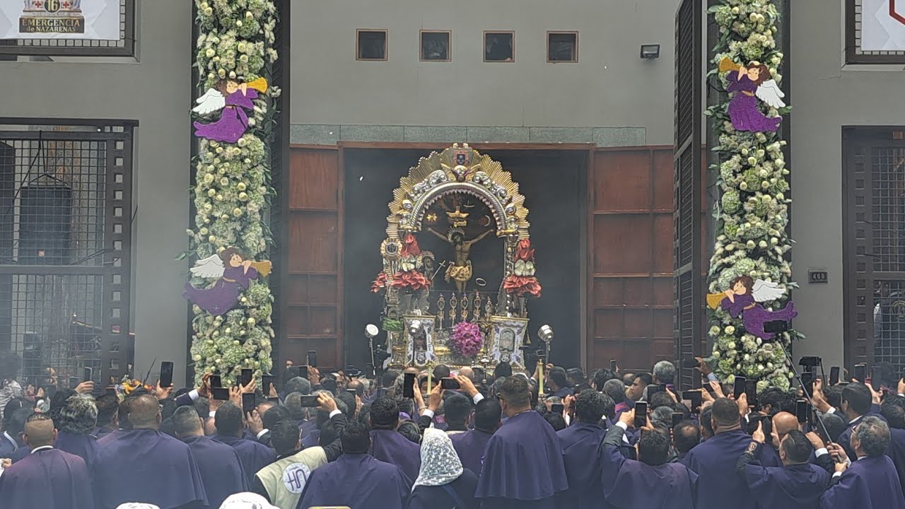 Primer Recorrido del Señor de los Milagros 07 de octubre 2023