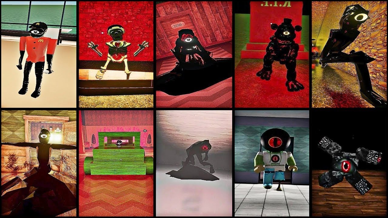 Roblox Doors Seek Chase Vs 11 Different Seek Chases