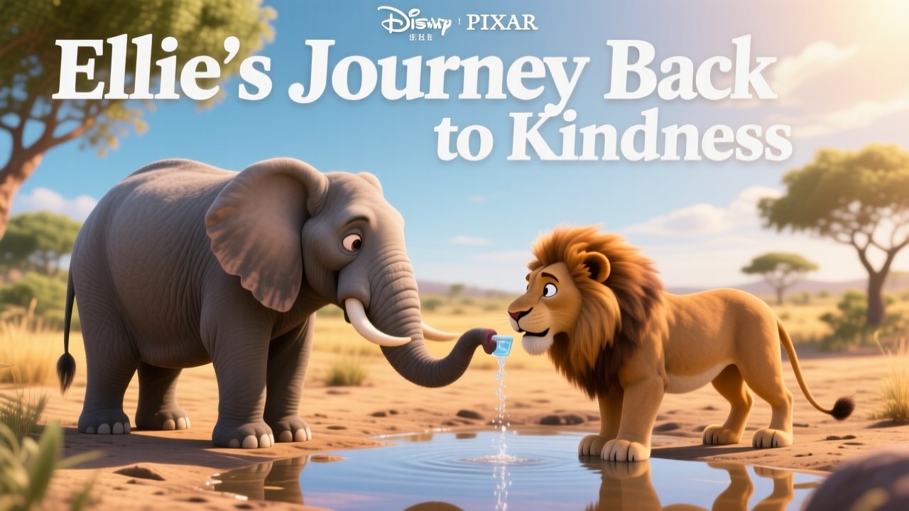 Ellie’s Journey Back to Kindness | Heart Touching Moral Story for Kids | Learn Kindness & Friendship