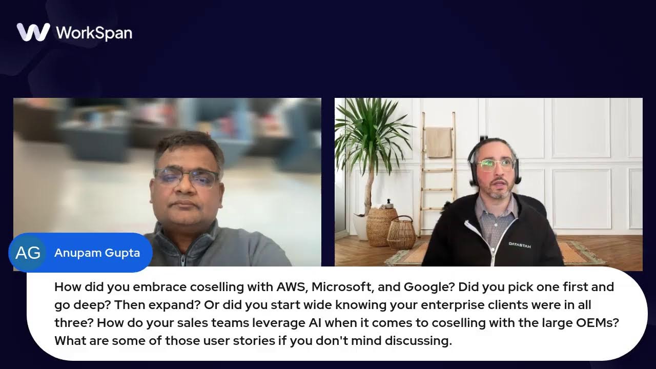 Accelerating Cloud Partnerships with AI: How DataStax Scales Co-Selling Across AWS, MSFT, & Google