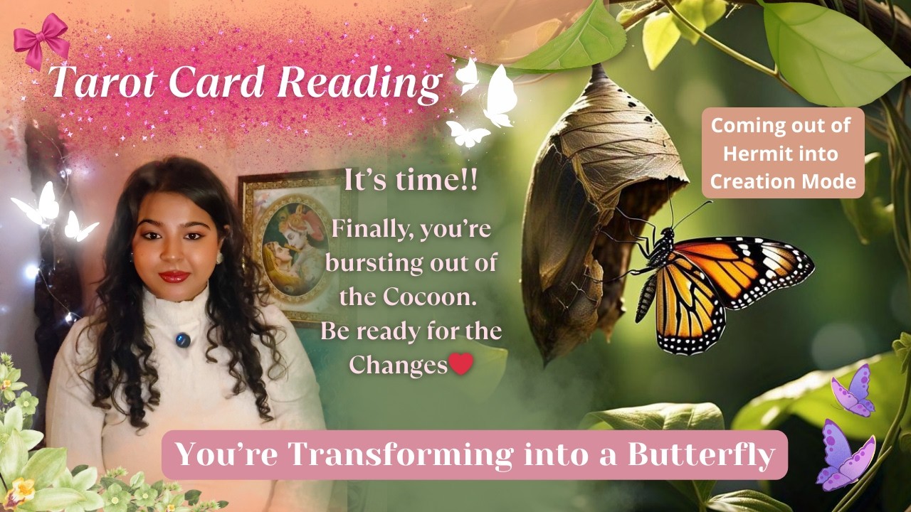 Be ready its time to get Out of Cocoon | Quick Tarot Reading for chosen ones, old souls, awakeners