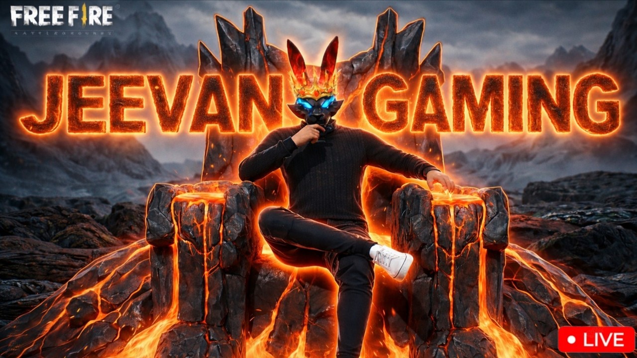 25 STREAK CHALLENGE I Free Fire Max Live | GRANDMASTER RANK PUSH #jeevangaming #fftamil