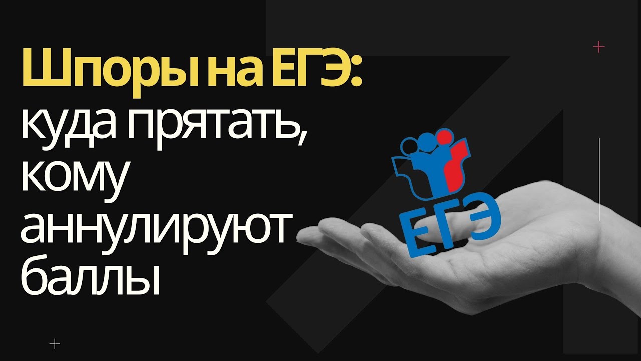Шпаргалки на ЕГЭ по истории и не только: риски