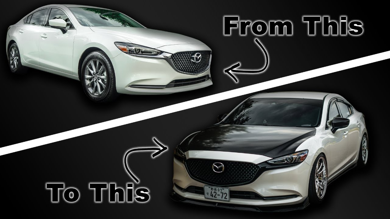Сборка бюджетного повседневного Mazda 6 третьего поколения (2018-2022) за 15 минут