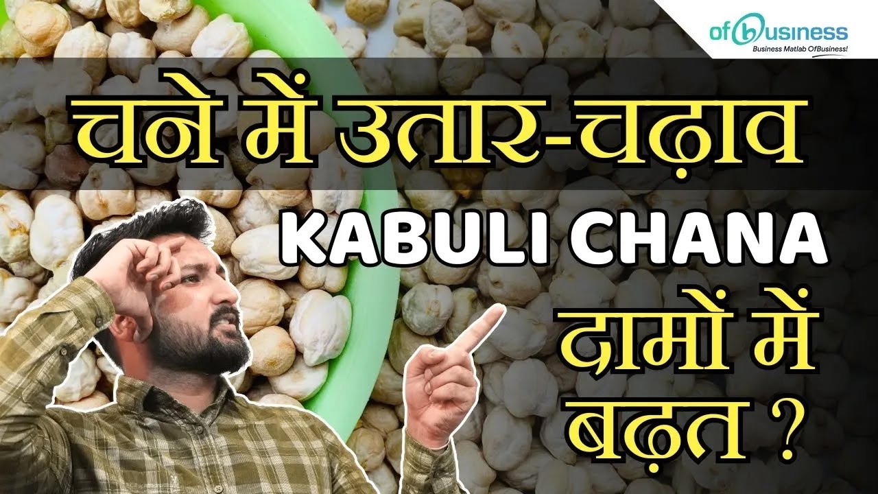 चना बाज़ार : काबुली चना दामों में उतार-चढ़ाव? #ChanaPriceToday #kabuliChanaBhavToday #kabulichana