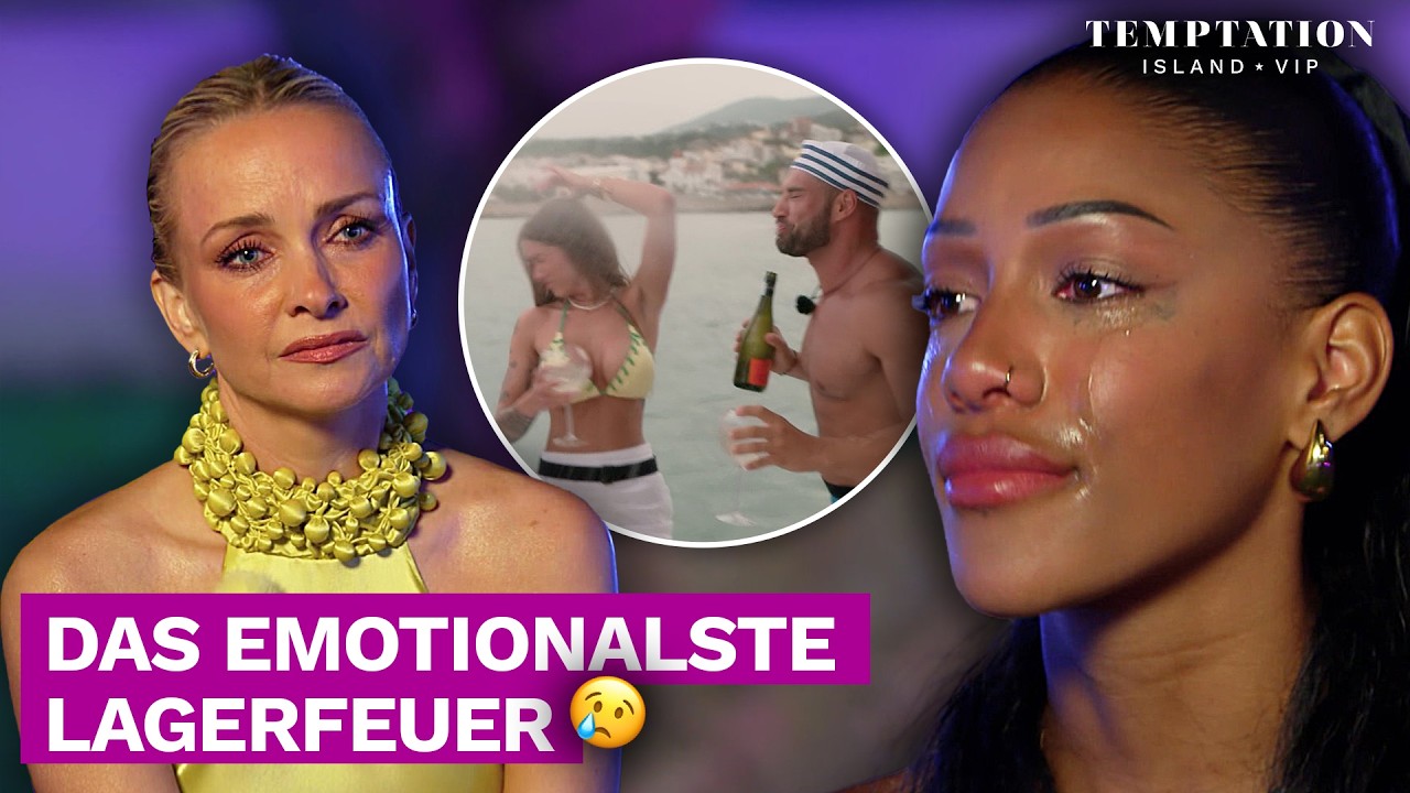 Vanessa sieht KRASSE Bilder von Aleks! 😢 Einzellagerfeuer 🔥 ​| Temptation Island VIP | Staffel 6