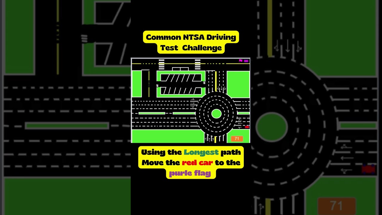 Answers to Common NTSA driving test theory questions #drivinglicense #ntsakenya