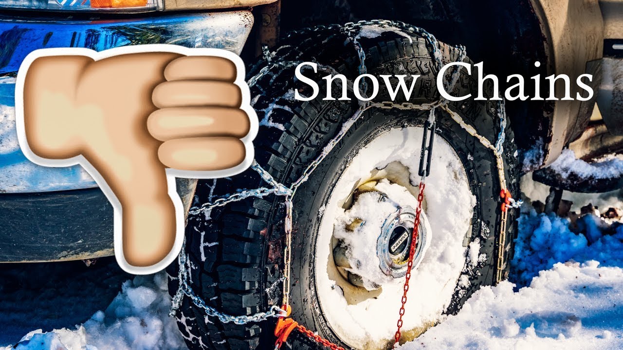 Snow Chains Don't Work in the Backcountry