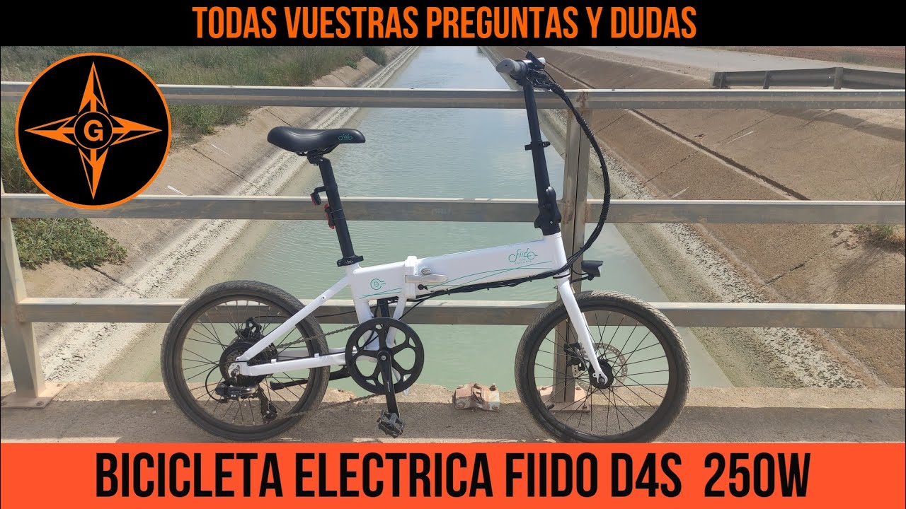 BICICLETA ELECTRICA   FIIDO D4S  PLEGABLE Y LEGAL EN EUROPA / GINESSOT