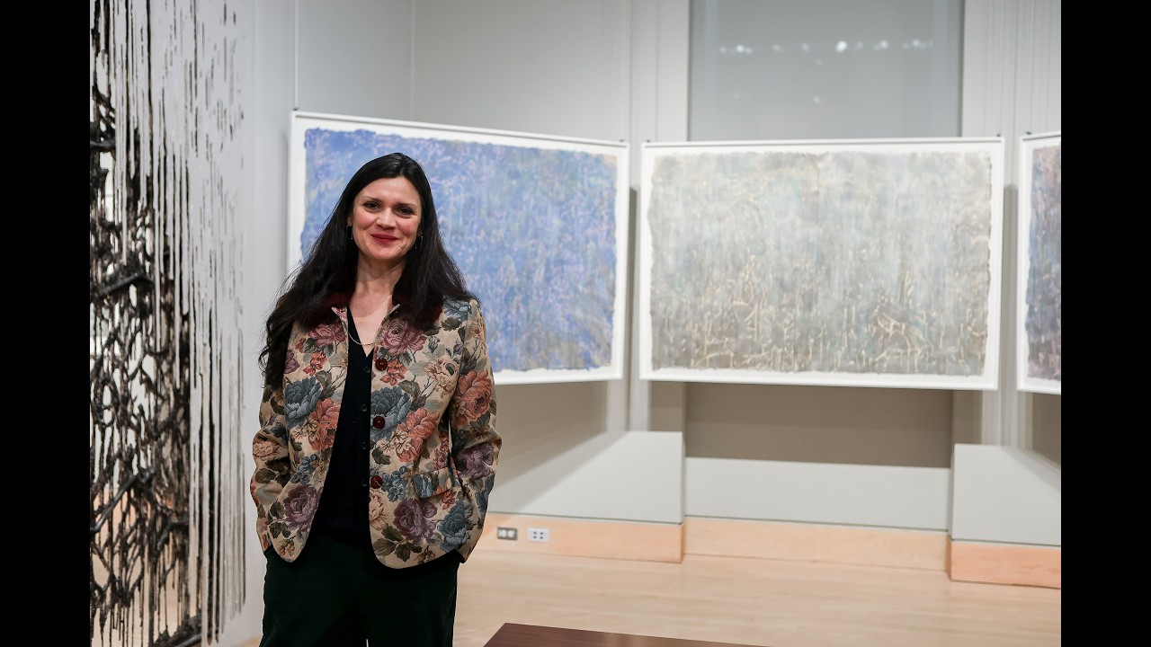 Exhibition Tour & Artist Interview | Diana Al Hadid: unbecoming