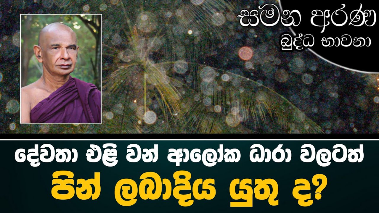18. දේවතා එළි වන් ආලෝක ධාරා වලටත් පින් ලබා දිය යුතු ද ?#Bawana| Sadaham Teekawa