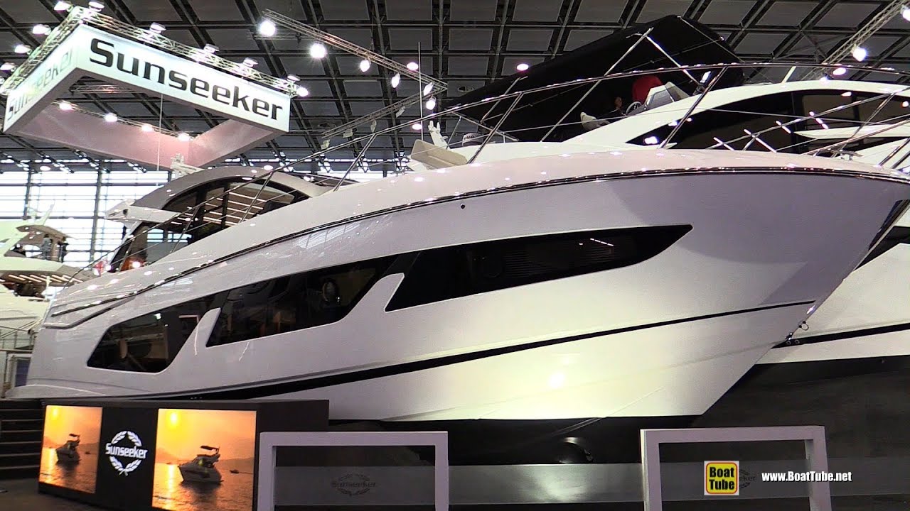 2018 Sunseeker Predator 50 Luxury Motor Yacht - Walkaround - 2018 Boot Dusseldorf Boat Show