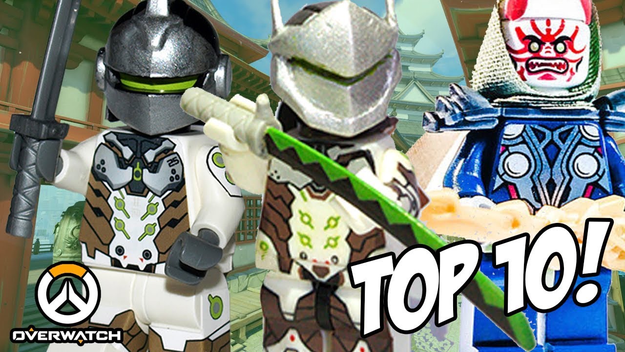 Top 10 Overwatch Genji Custom LEGO Minifigures
