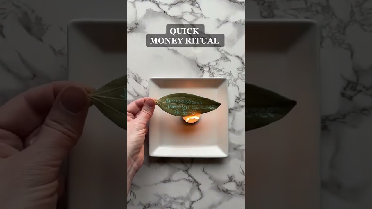 QUICK MONEY RITUAL 💰 