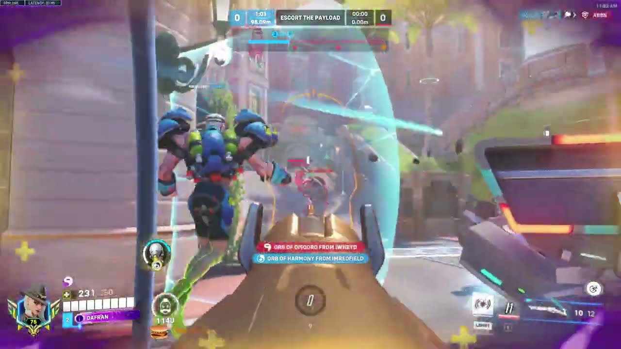 DAFRAN ASHE OVERWATCH 2 TOP 500 GAMEPLAY SEASON 19