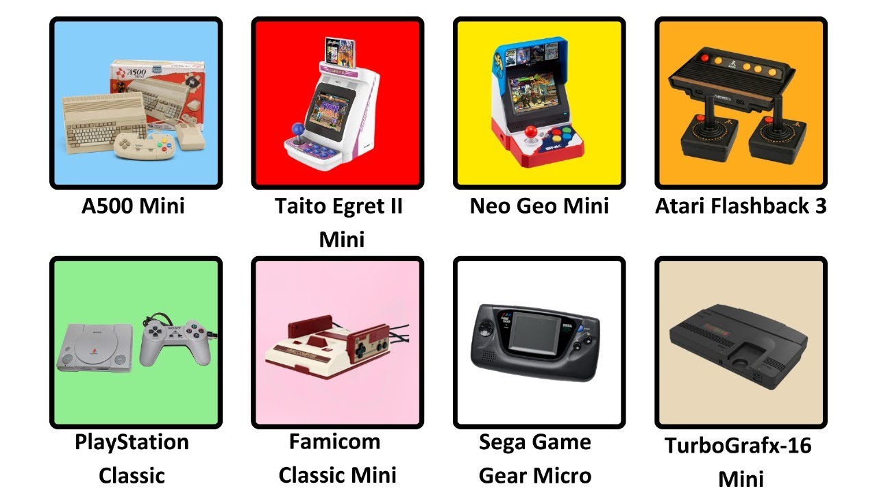 Every Retro Mini Console Explained in 11 Minutes