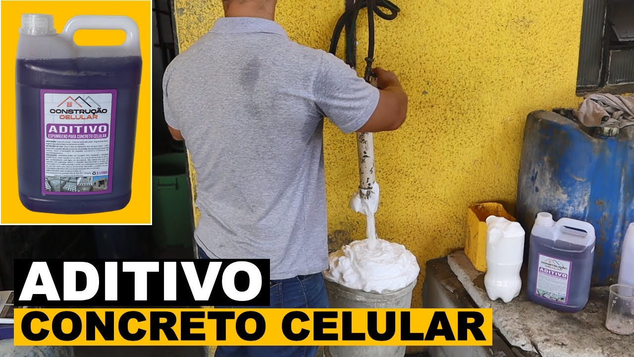 O melhor aditivo para concreto celular 🏆