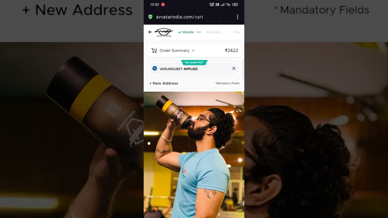 Avvatar best coupon code (how to buy avvatar whey protein in discounted price)