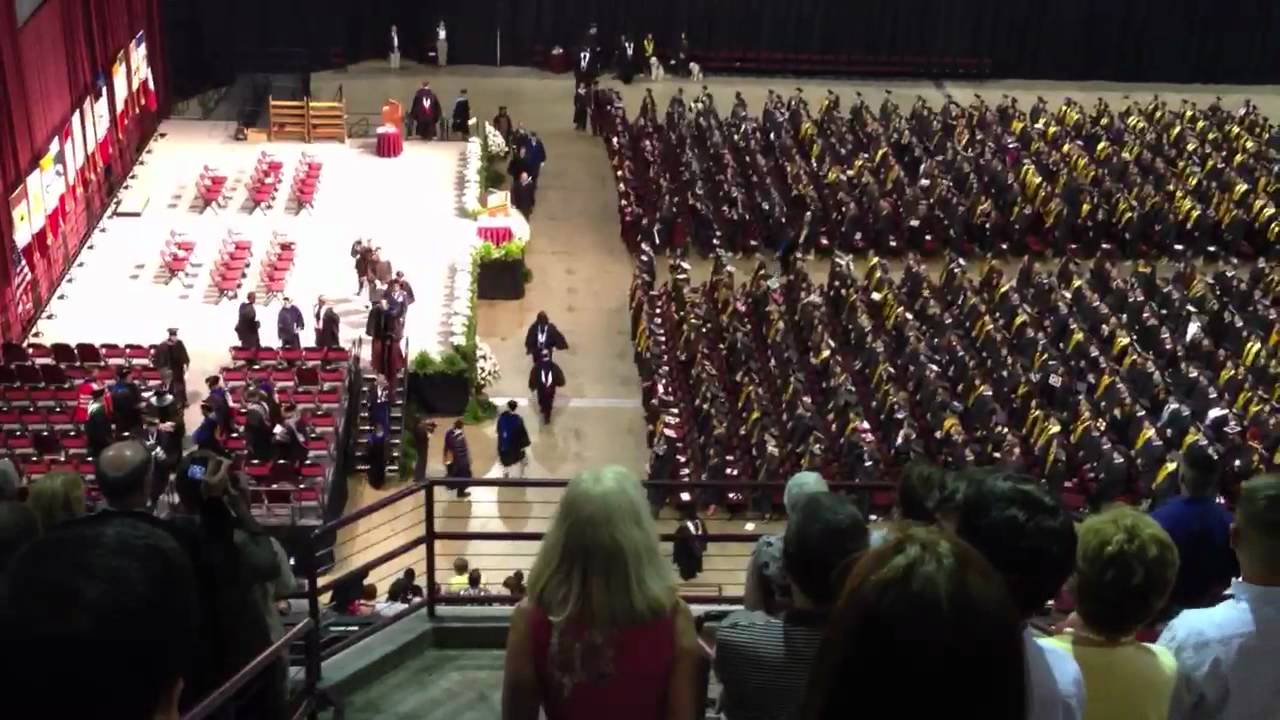 Texas A&M Graduation Spirit of Aggieland and War Hymn