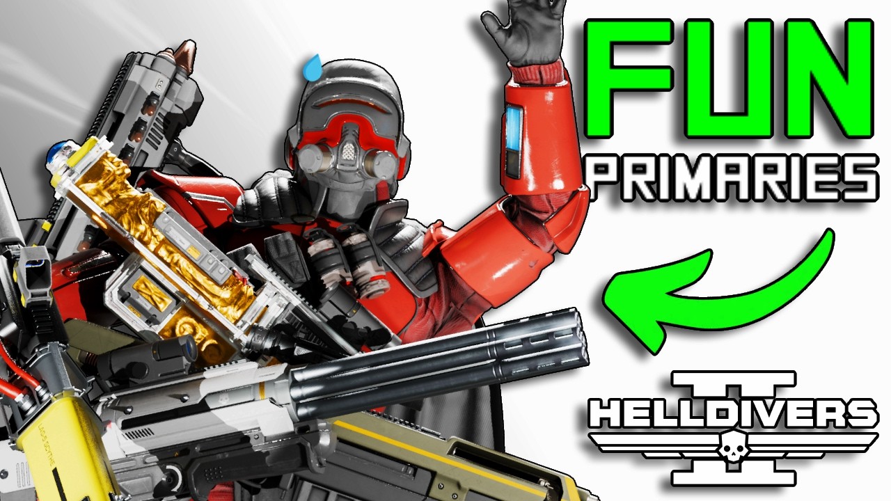 Top 15 Most FUN Primary Weapons In Helldivers 2