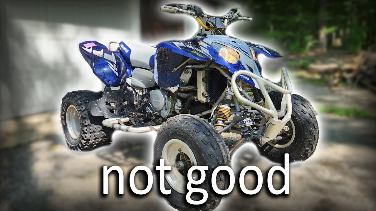 Продавец сожалеет о покупке этого спортивного квадроцикла (Polaris Predator 500)