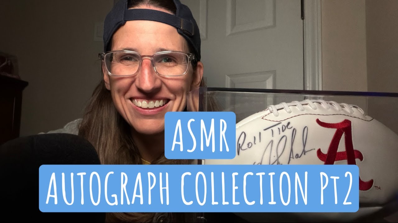 ASMR Autograph Collection Tour | Part 2 (Soft-Spoken & Cozy)