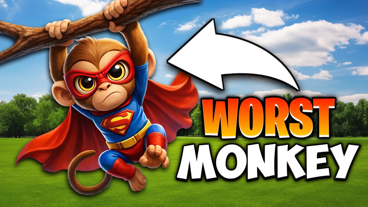 I am the Super Monkey Ever ! Abisheku Gamerz