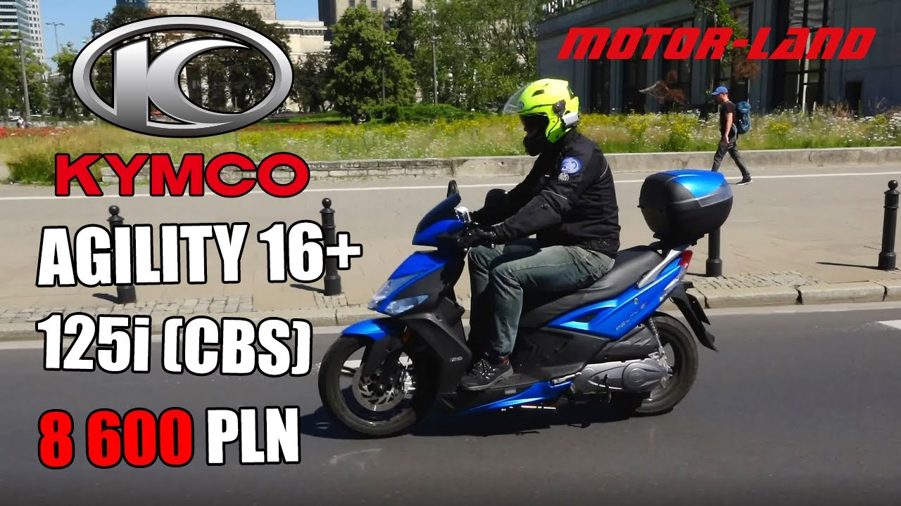 Wszystko co musisz wiedzieć o Kymco Agility 16+ 125i