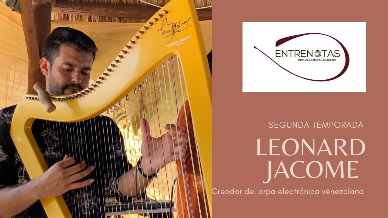 LEONARD JACOME creador del arpa eléctrica venezolana.