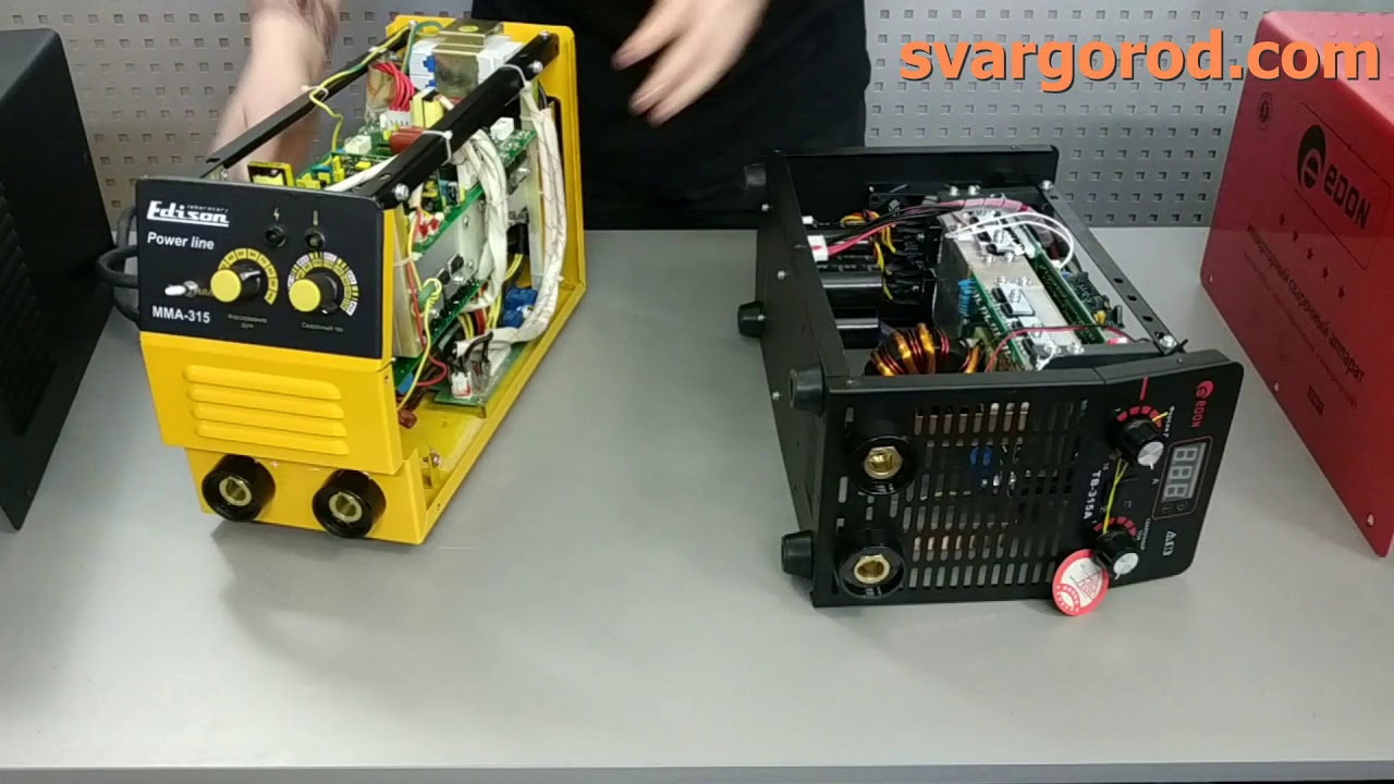 Порівняння Edison MMA-315 та Edon TB-315A (розбираємо, варимо)