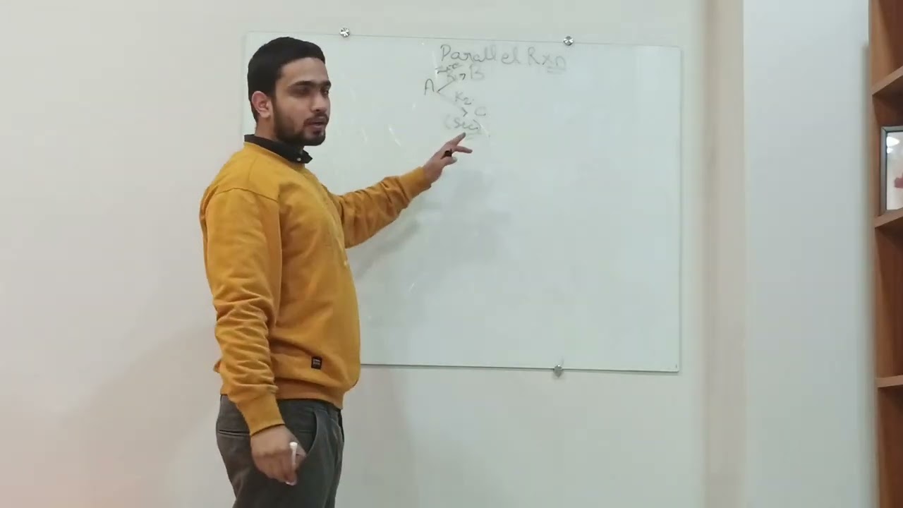 Concept of series and Parallel reactions in Chemical Kinetics 