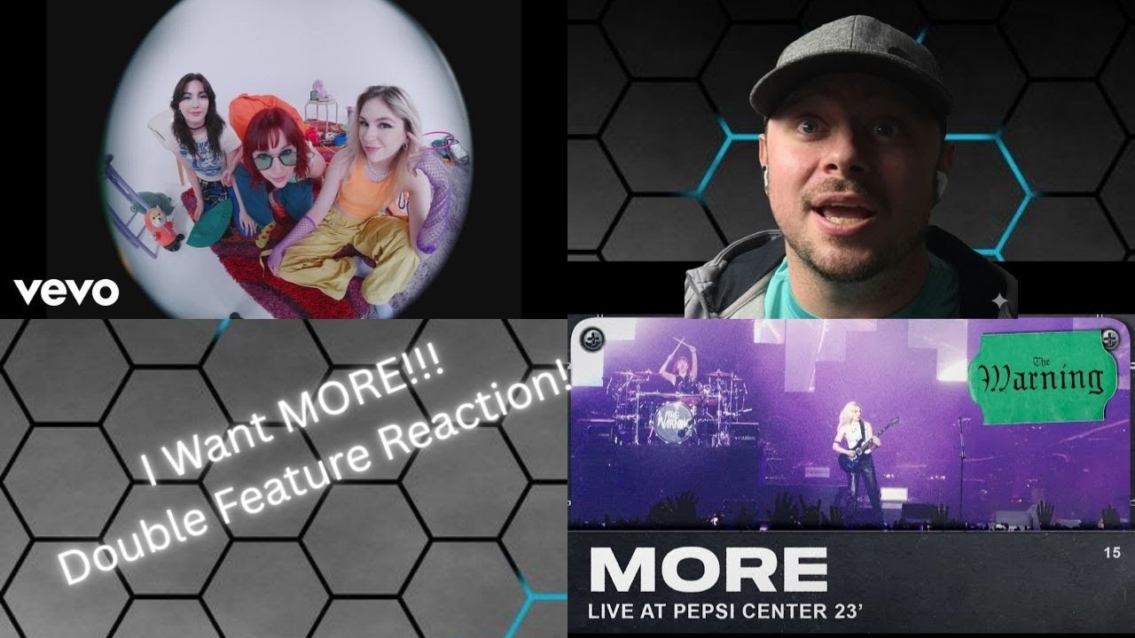 I Want...MORE! The Warning / More (Official Music Video & Live At Pepsi Center) Reaction!!!