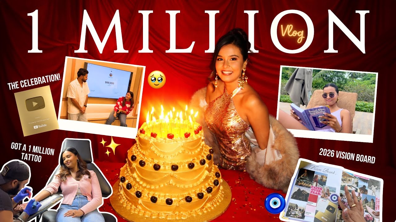 1 MILLION MILESTONE VLOG❤️ / Mridul Sharma