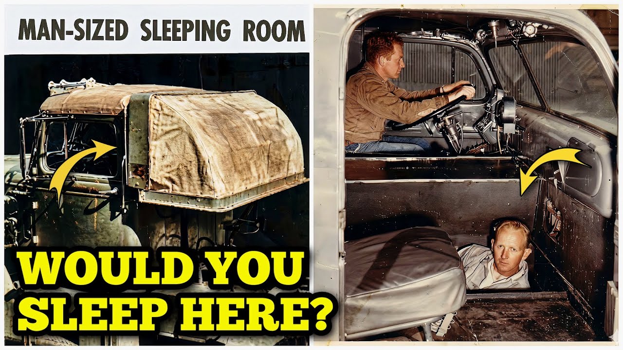 SHOCKING! The Weirdest Truck Sleepers Ever Made