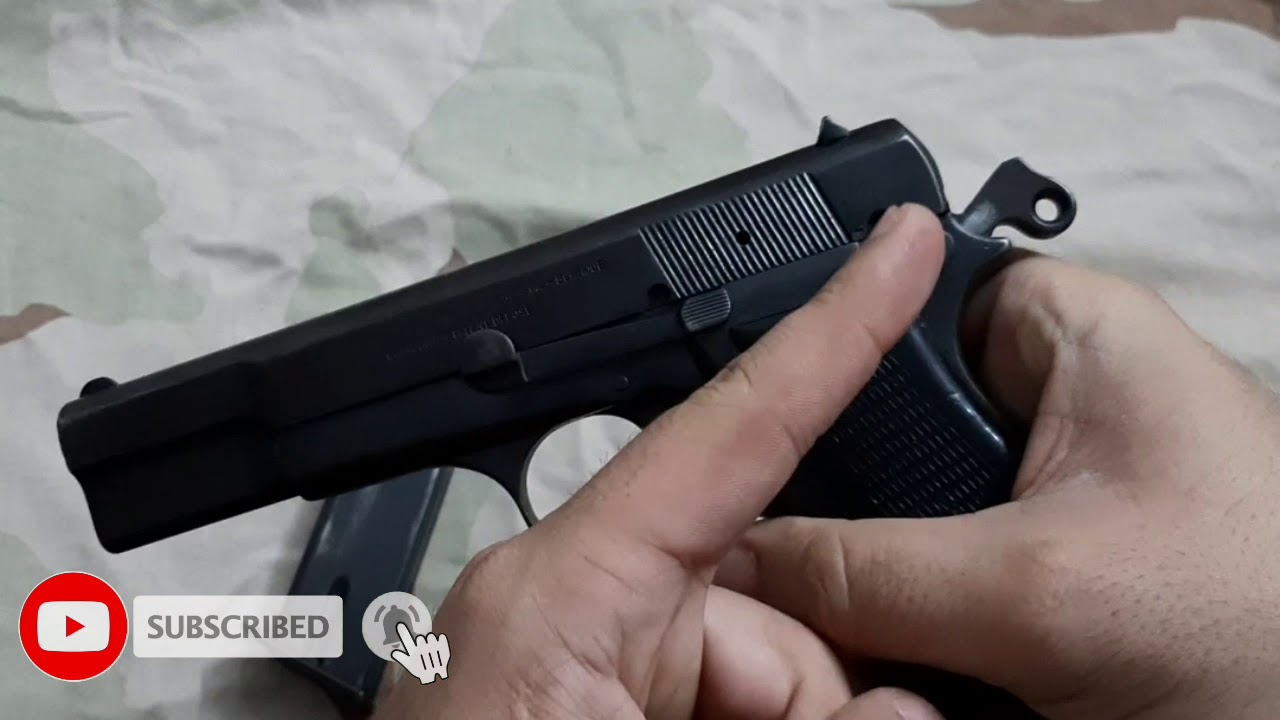 شاهد| شرح وافي ومميز عن مسدس Browning High-Power