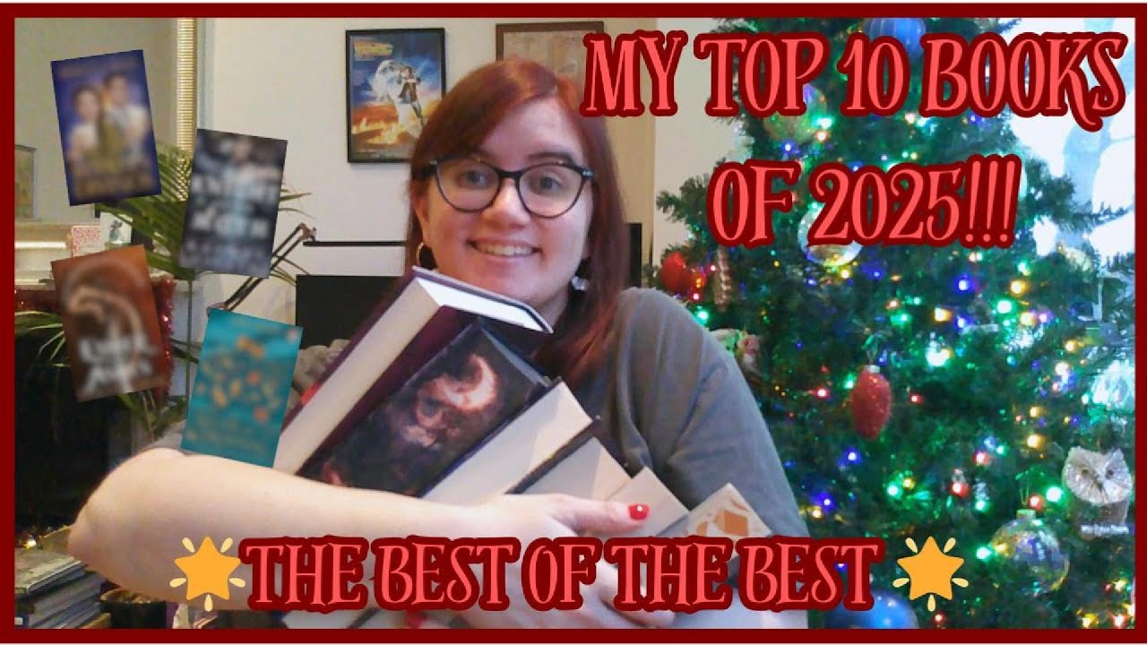 Лучшие книги, которые я прочитаю в 2025 году 📚🌟 Мой топ-10!
