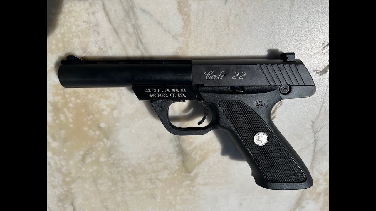 Colt Model 22 "Cadet" 22LR SemiAuto pistol