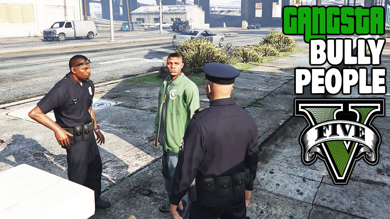 Гангстеры-хулиганы - GTA V